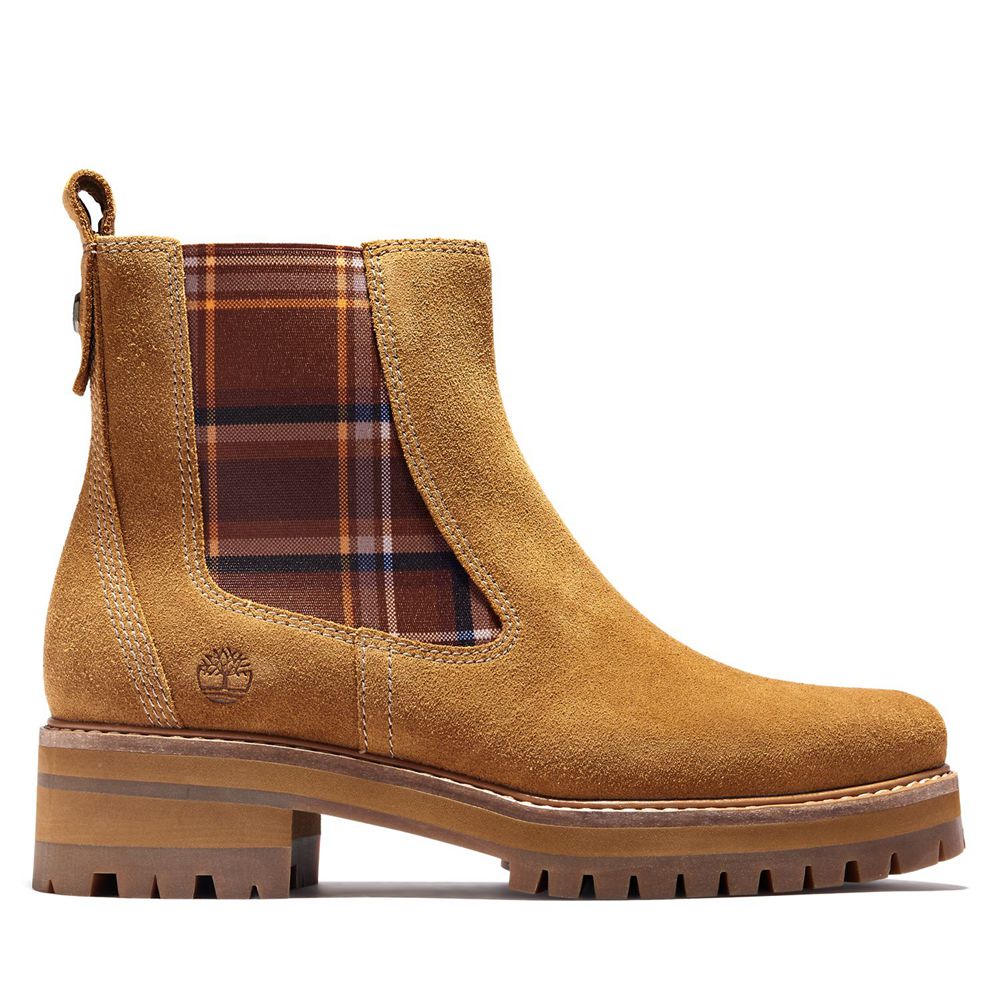 Botas de Invierno Timberland Mujer Courmayeur Valley Pull-On Marrones - Chile YEU-473182